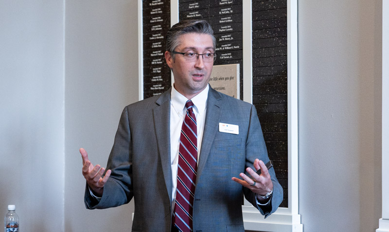 Josh Suddath, executive director of the UT Center for Local Planning.